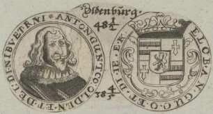 Bildnis des Antonius Gunter, Graf von Oldenburg und Delmenhorst