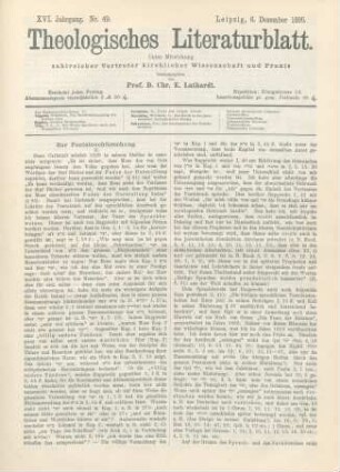 577-581 Zur Pentateuchforschung