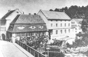 Bautzen. Hammermühle, vor 1897, aus: Bautzener Kulturschau, Heft 3, 1989