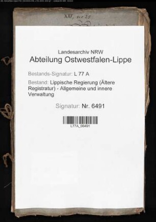 Abschoß gegen das Fürstentum Waldeck