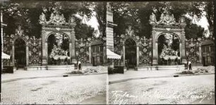 Nancy. Place Stanislas. Neptunbrunnen