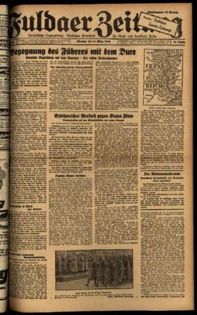 Ausgabe vom Montag, den 18. März 1940.