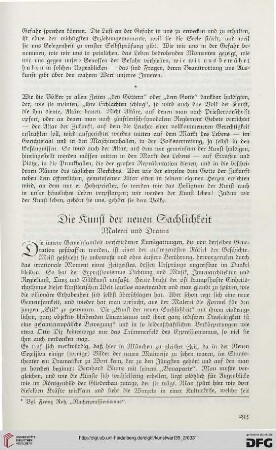 Die Kunst der neuen Sachlichkeit: Malerei und Drama
