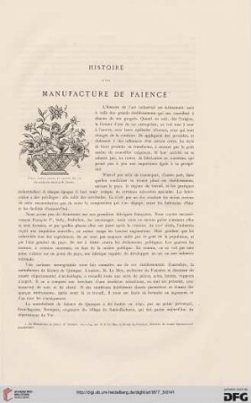 3: Histoire d'une manufacture de faїnce