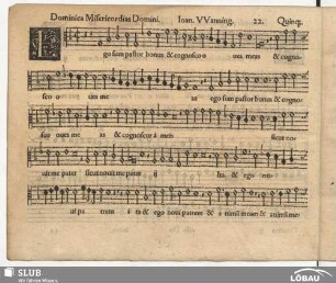 22. Ego sum Pastor bonus