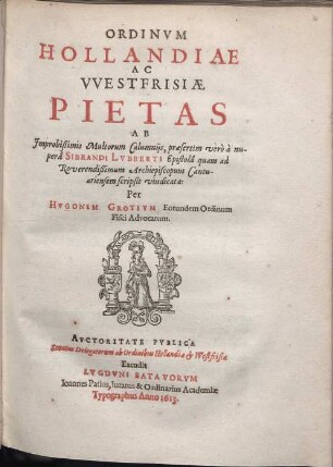 Ordinvm Hollandiae Ac VVestfrisiæ Pietas