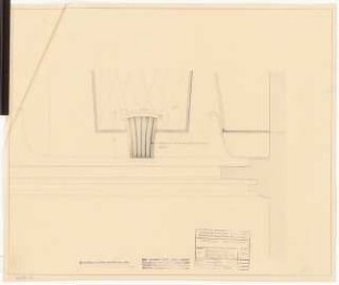 Stadttheater, Bremerhaven: Wanddekoration im Windfang 1:1