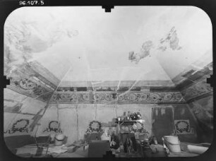 Weimar, Am Palais 3. Wittumspalais. Festsaal während der Restaurierung
