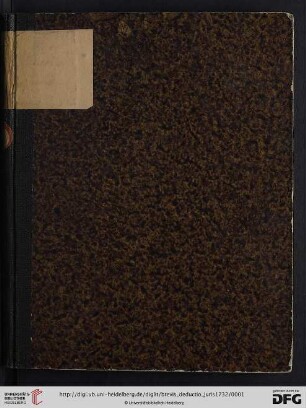 Brevis Deductio Juris, Quod Serenissimae Domui Palatino-Neoburgicae, Contra Serenissimam Domum Electoralem Brandenburgicam, In Ditionibus Juliacensibus, Clivensibus, Et Appertinentibus &c. Competit : Ex Actis in Aulâ Caesareâ ventilatis, fideliter, extracta