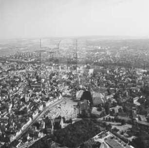 Altstadt von Erfurt : Blickrichtung Südosten