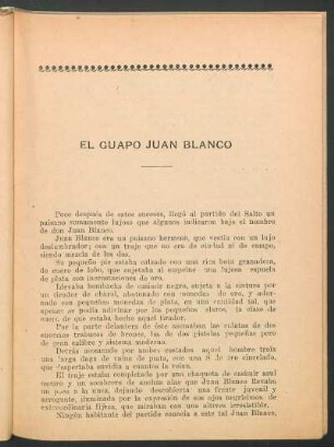 El guapo Juan Blanco
