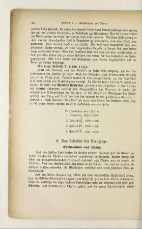 6. Das Zeitalter der Kreuzzüge