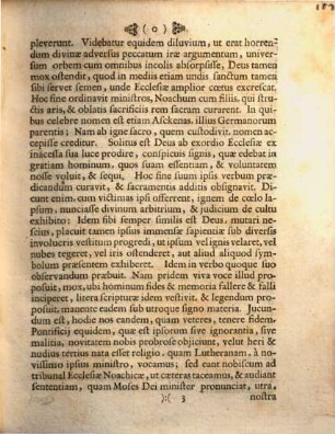 Historia Ecclesiæ Noachicæ : ex Vetustissimis Ss. Literarum Antiquitatibus Eruta, Et Suffragio Ecclesiæ Christianæ Illustrata