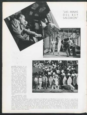"Las minas del rey Salomón"