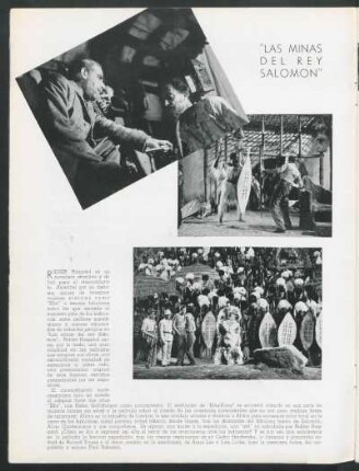 "Las minas del rey Salomón"