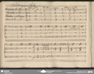No. 6 (timp, tr, tamb, cor)