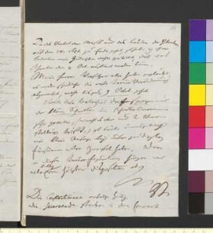 Brief von Voigt, Christian Gottlob an Goethe, Johann Wolfgang von