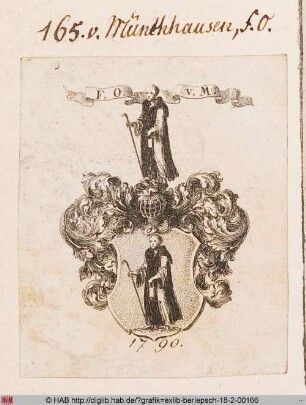 Wappen des F. O. von Münchhausen