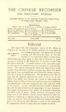 No. 6. June, 1911