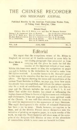 No. 6. June, 1911