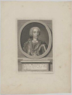 Bildnis von Charles Maximilien Joseph, Kurfürst von Bayern
