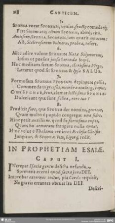 In Prophetiam Esaiae