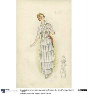 Sommerliches Tageskleid von Bernard et C.ie, Modell Penelope