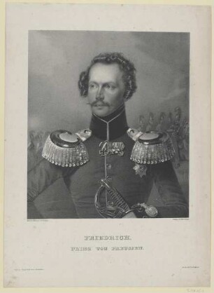 Bildnis des Friedrich Prinz von Preussen