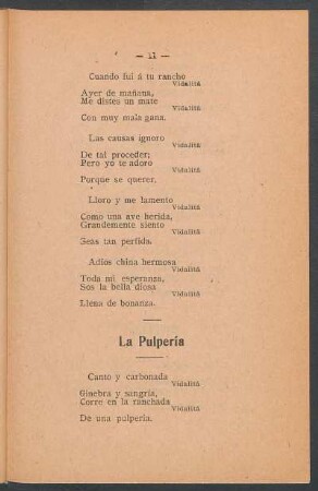 La Pulpería