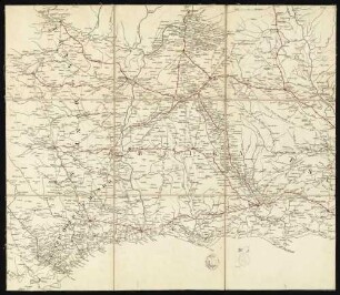 Map of the Roads of Portugal