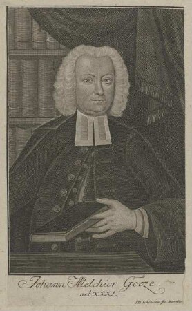 Bildnis des Johann Melchior Goeze