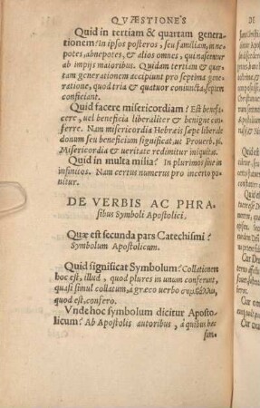 De Verbis Ac Phrasibus Symboli Apostolici.