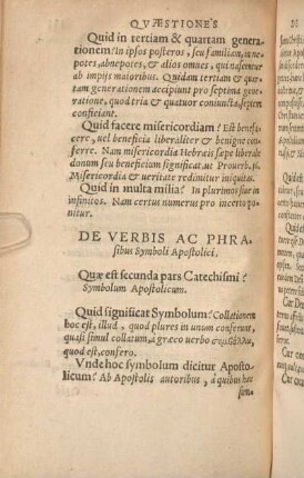 De Verbis Ac Phrasibus Symboli Apostolici.