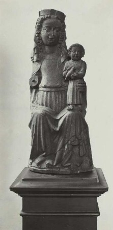 Thronende Maria mit Kind