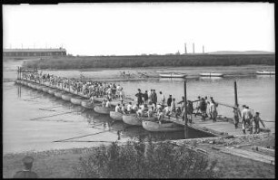 Riesa. 2. K.S. Pionier-Bat. No. 22 - Pontonbrücke