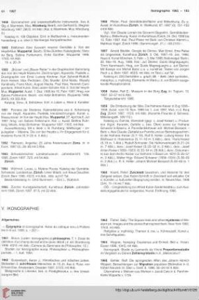 V. Ikonographie