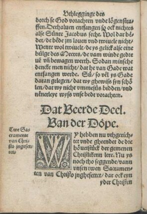 Van der Döpe.