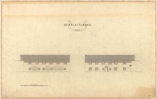 Fick, Roderich; Obersalzberg; Gasthof Platterhof - Altbau (Ansichten)