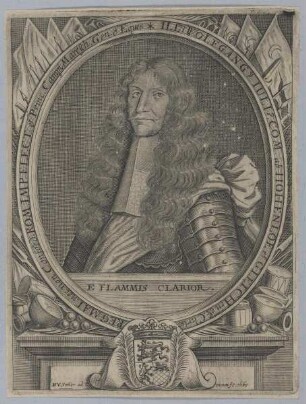 Bildnis des Wolfgangus Julius ab Hohenloe