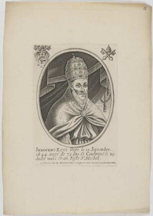 Bildnis des Papst Innocent X.