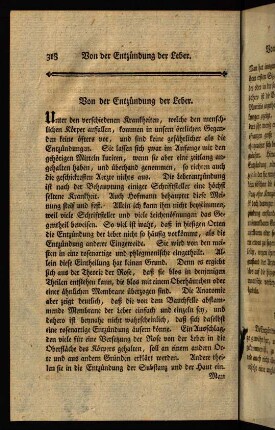 318-344, Die Entzündung der Leber
