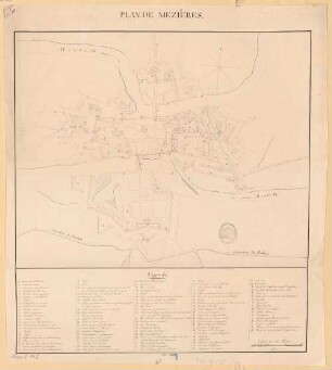PLAN DE MEZIÈRES - BSB Cod.icon. 180 ucf