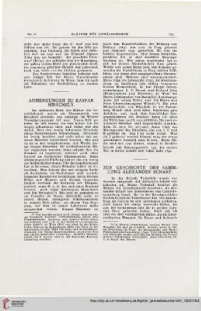 1: Anmerkungen zu Kaspar Hirschely