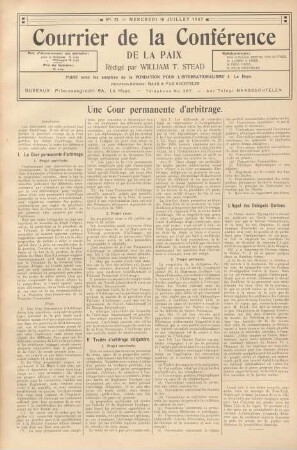 No. 22. Mercredi 10 Juillet 1907