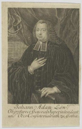 Bildnis des Johann Adam Löw