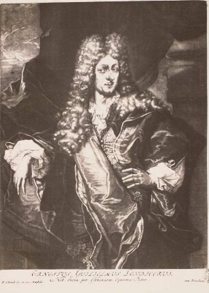 Bildnis des Malers und Kupferstechers Ernst Wilhelm Londicer
