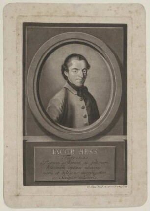 Bildnis des Jacob Hess