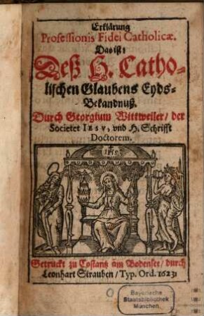 Erklärung professionis fidei catholicae