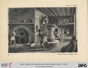 Casa del fornaio - Moulins et four - Mill and Bakery - Mühle und Backofen
