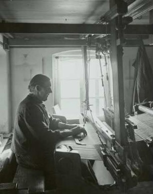 Hausweberin, Lawalde/Lausitzer Bergland, 1938